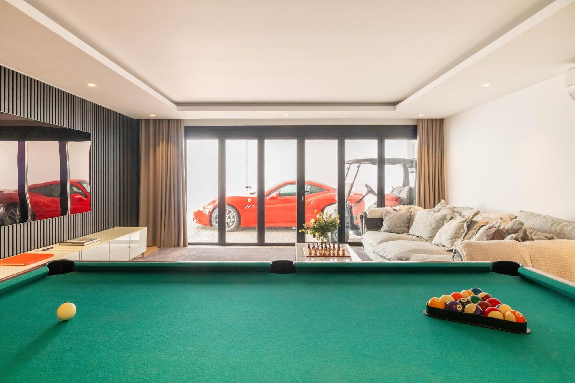 Villa New Zacaluca Pool Sauna & Gym - Happy Rentals 马尔韦利亚 外观 照片